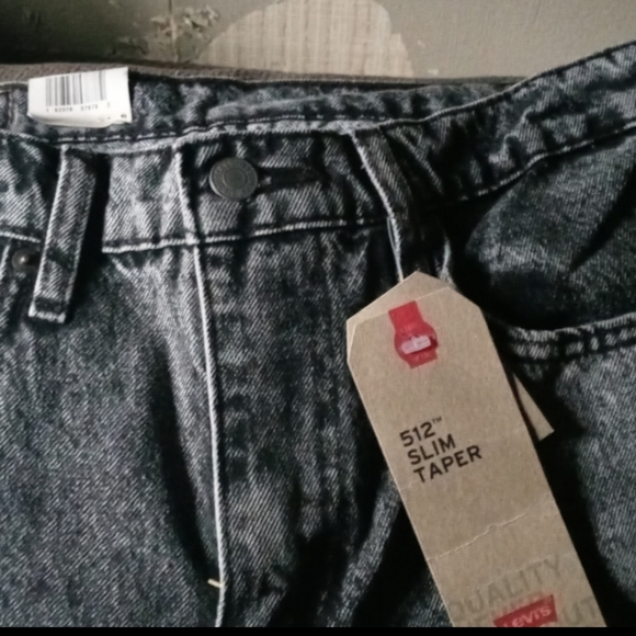 NWT LEVI'S 512 SLIM TAPER JEANS - Picture 5 of 14